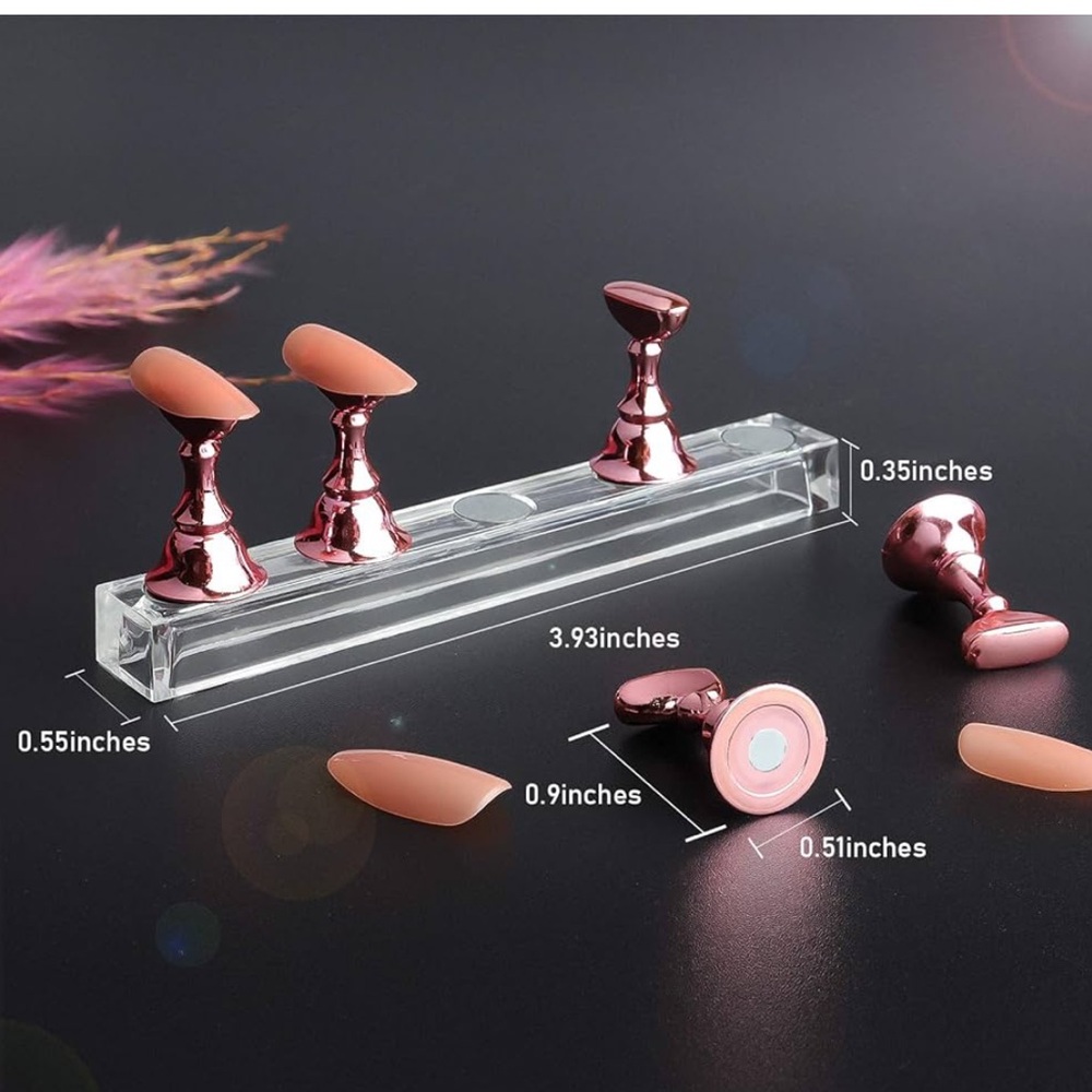 NWT 5 Nail Press-on custom design  Display Set